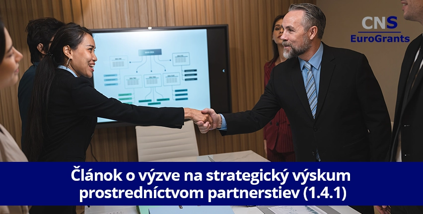 clanok o vyzve na strategickuy yskum prostredníctvom partnerstiev